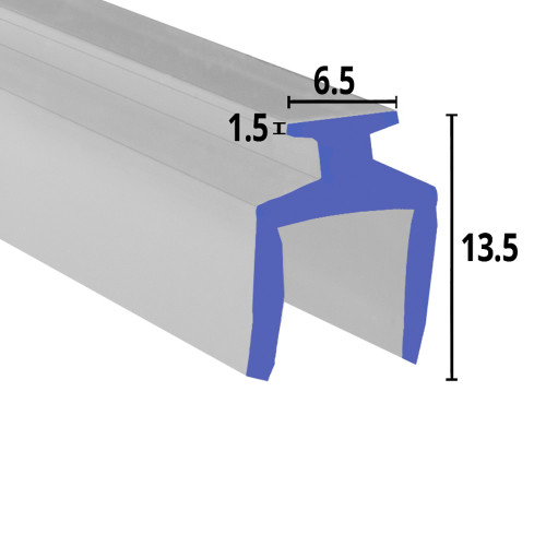 BIF094 - Bifold Channel Shower Seal