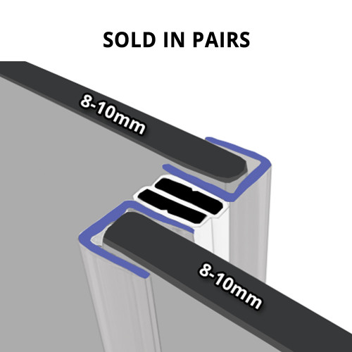 MAG024 - Magnetic Shower Door Seal