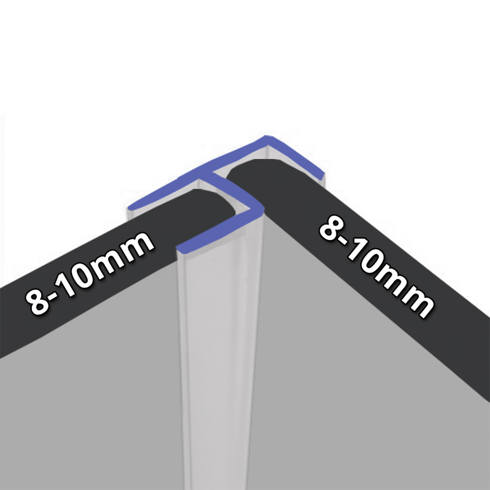 Shower Seal UK SEAL064 Shower Screen Seal Fits 810mm Glass 90