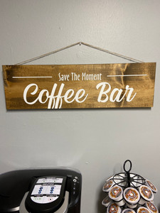 Coffee Bar Sign Coffee Bar Sign