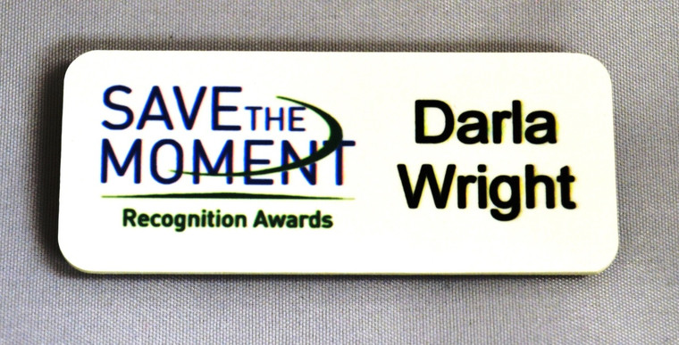 Name Badges - Sublimated WITH LOGO