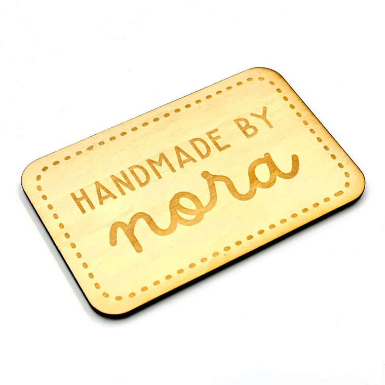 "Handmade By ___" Fridge Magnet