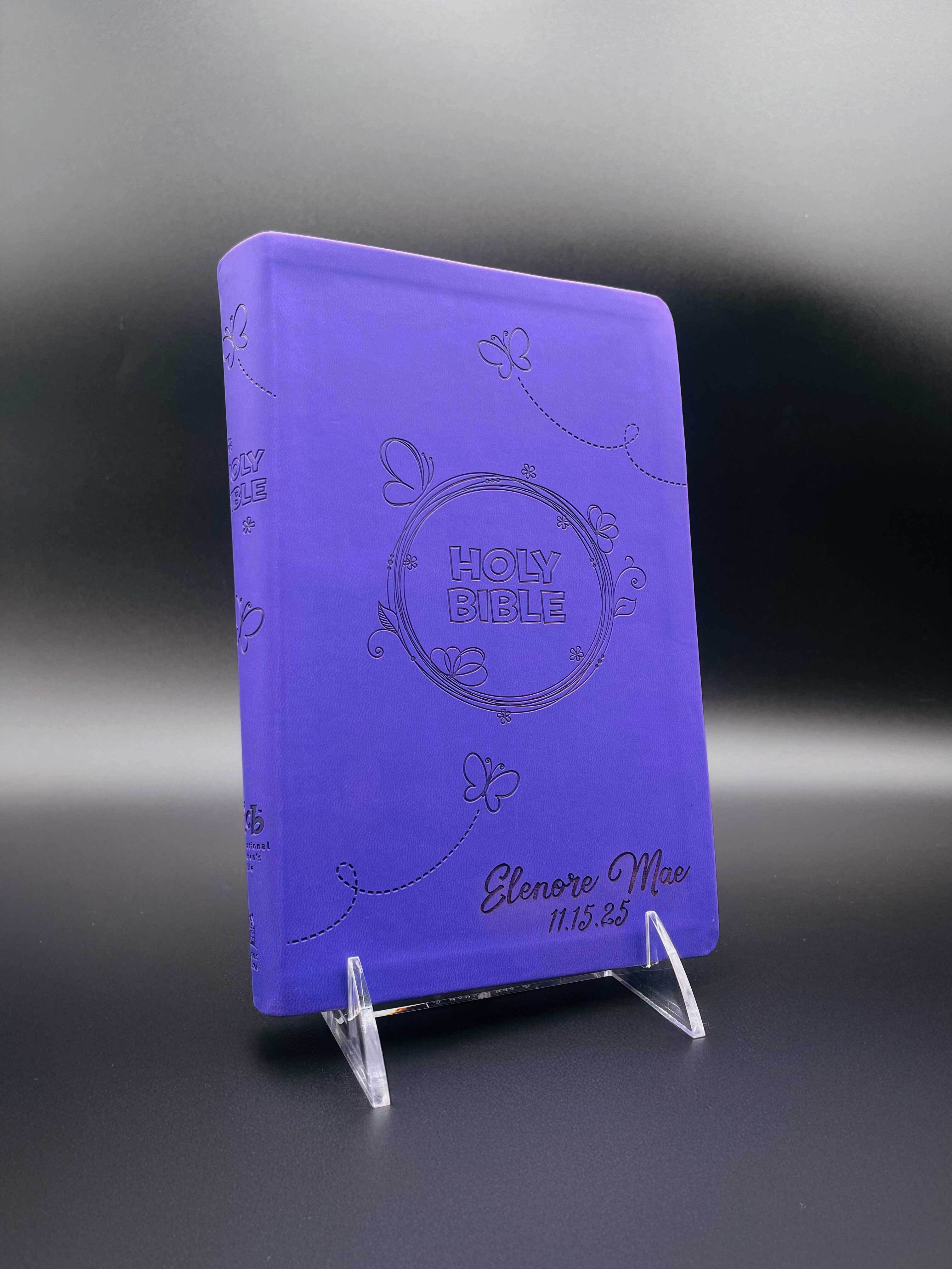 Custom Engraved Kids Bible | Save the Moment