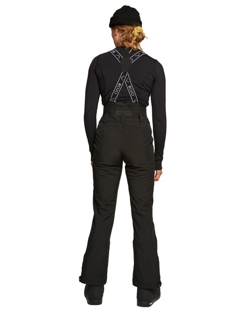 Rojo Softshell High Rise Pant | True Black Rojo Softshell High Rise Pant | True Black