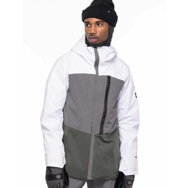 686 GORE-TEX GT Shell Jacket | White Colourblock