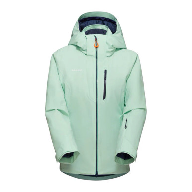 マムートレディースStoney HS Thermo Jacket Women Mammut Stoney HS Thermo Hooded Jacket Womens | Neo Mint
