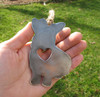 Corgi Dog Ornament 1 - Metal Dog Easter Basket Gift for Her Him - Pet Lover Ornament - Pet Loss Dog Memorial Ornament Remembrance Gift 