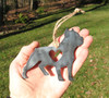 Pit Bull Dog Ornament 2 - Metal Dog Christmas Ornament - Pet Lover Memorial Ornament - Pet Loss Dog Memorial Remembrance Gift