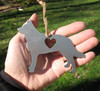 Australian Cattle Dog 3 Pet Loss Gift Ornament - Pet Memorial - Dog Sympathy Remembrance Gift - Metal Dog Christmas Ornament