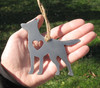 Belgian Malinois Pet Loss Gift Ornament - Pet Memorial - Dog Sympathy Remembrance Gift - Metal Dog Christmas Ornament