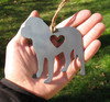 Dogue De Bordeaux Pet Loss Gift Ornament - Pet Memorial - Dog Sympathy Remembrance Gift - Metal Dog Christmas Ornament 