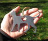 Sphynx Cat Memorial - Cat Loss Gift - Pet Loss Cat Sympathy Remembrance Gift - Metal Cat Christmas Ornament - Cat Lover 