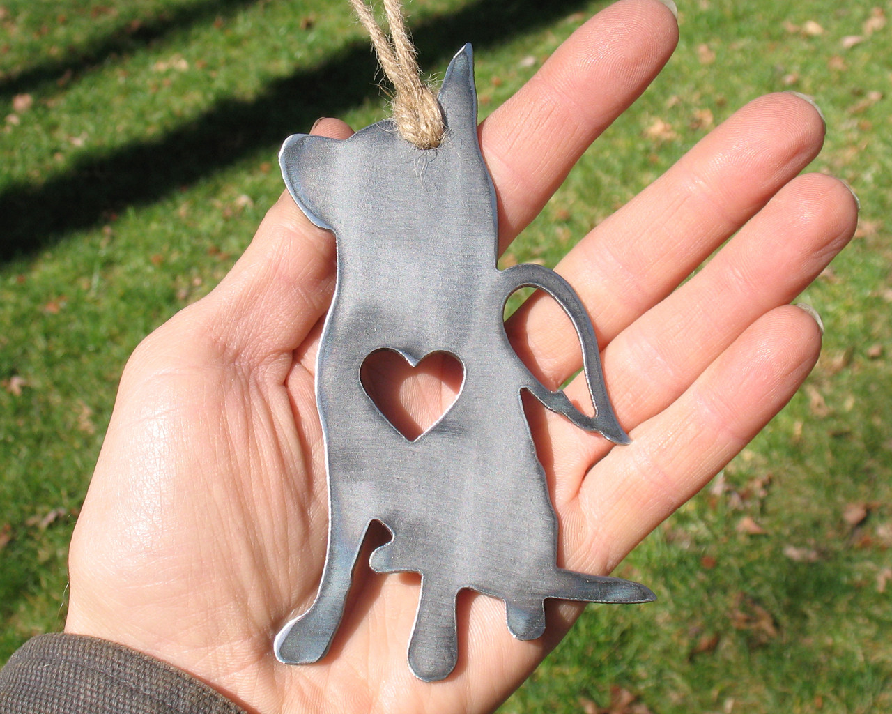 Australian Cattle Dog Ornament 1 Pet Memorial W/ Angel Wings - Pet Loss Dog Sympathy Remembrance Gift - Metal Dog Christmas Ornament Australian Cattle Dog Ornament 1 Pet Memorial W/ Angel Wings - Pet Loss Dog Sympathy Remembrance Gift - Metal Dog Christmas Ornament