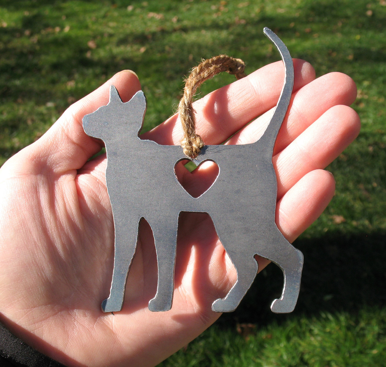 Siamese Cat Memorial - Cat Loss Gift - Pet Loss Cat Sympathy Remembrance Gift - Metal Cat Christmas Ornament - Cat Lover 