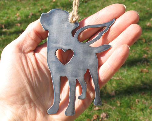 Labrador Retriever Dog Ornament 2 Pet Memorial W/ Angel Wings - Pet Loss Dog Sympathy Remembrance Gift - Metal Dog Christmas Ornament Labrador Retriever Dog Ornament 2 Pet Memorial W/ Angel Wings - Pet Loss Dog Sympathy Remembrance Gift - Metal Dog Christmas Ornament