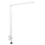 ofinto Tischlampe Lumino Desk Weiss mit Tischklammer Weiss - LED-Arbeitsplatzlampe mit robuster Schraubklammer-Befestigung