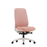 ofinto Bürostuhl Cloud in Rot ohne Armlehnen und ohne Kopfstütze, ergonomischer Bürostuhl