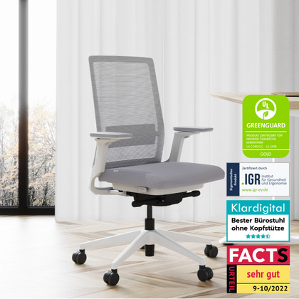Der ofinto ergonomische Stuhl Active im Home Office