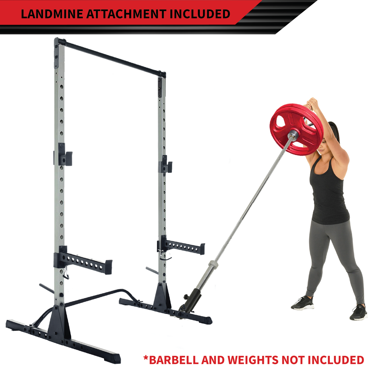Fitness Reality 810XLT Super Max Power Rack Cage with 800 Lbs. Weight  Capacity 