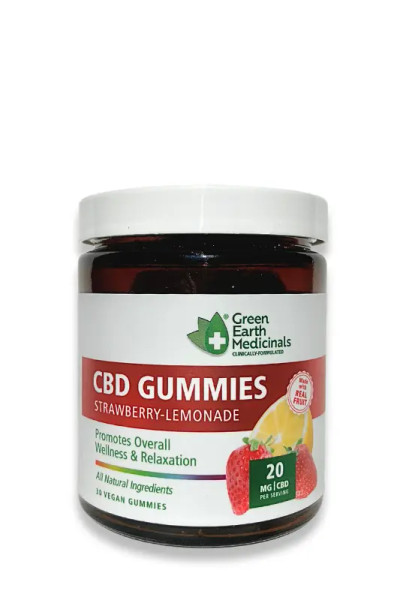 CBD Gummies - Strawberry-Lemonade