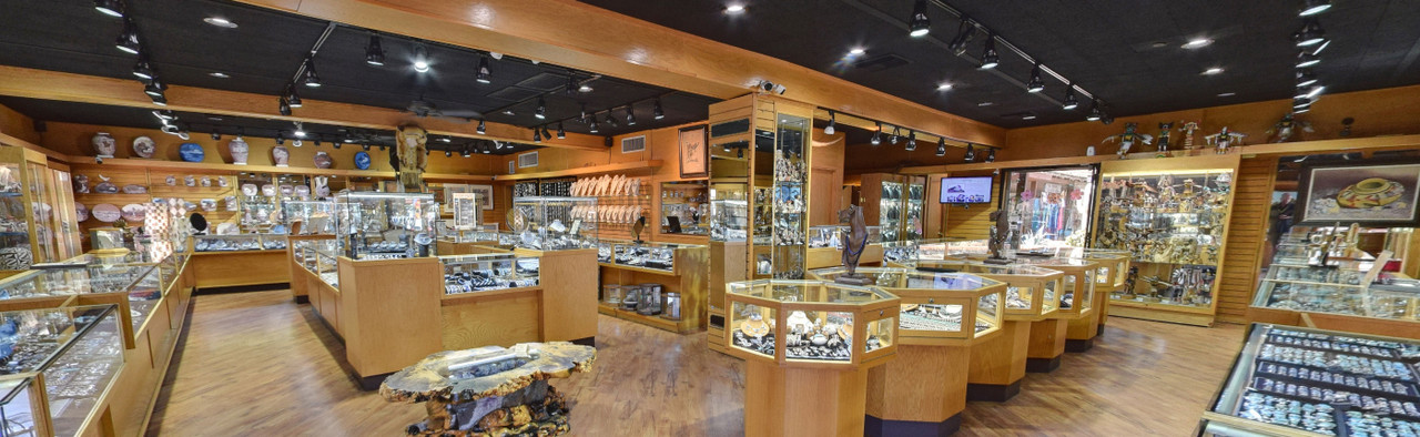 Inside the Silver Star Jewelry showroom in Old Town Scottsdale