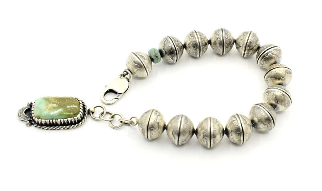 キャピタル　Denim&recycle button Bracelet！　美品 silver star jewelry- old town Scottsdale- Arizona- authentic
