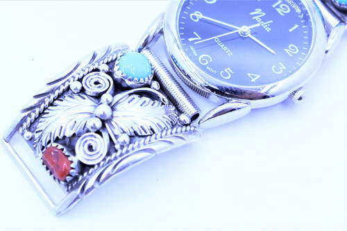 Sterling Silver Watch Band SS16239