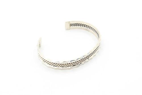 Sterling silver cuff bracelet 41620