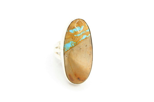 Oval Turquoise Ring – NY Texas Style Boutique