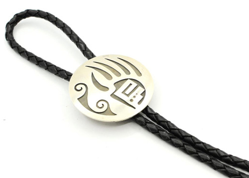 Sterling Silver Bear Paw Bolo Tie 42220 Sterling Silver Bear Paw Bolo Tie 42220