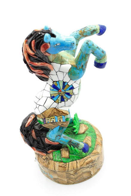 Inlay Horse Statue 070620