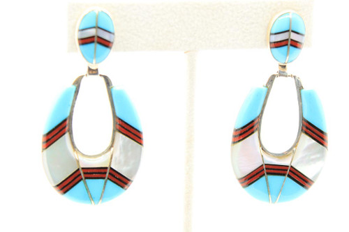 Multi-color Chandelier earring 061620 Multi-color Chandelier earring 061620