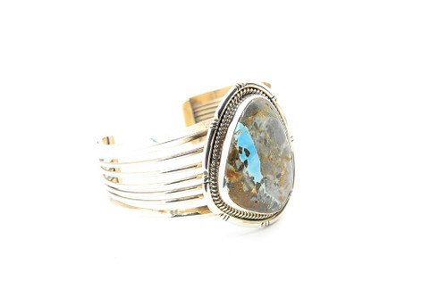 Boulder Turquoise Cuff Bracelet 091720 Boulder Turquoise Cuff Bracelet 091720