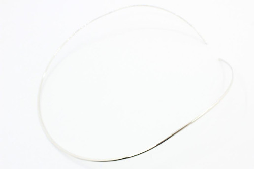 Thin Silver Collar 121520