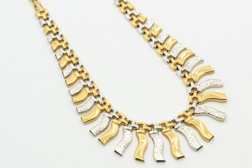 14K White & Yellow Gold Necklace 032721 14K White & Yellow Gold Necklace 032721