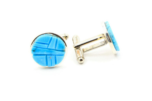 Turquoise Cuff Links 041121