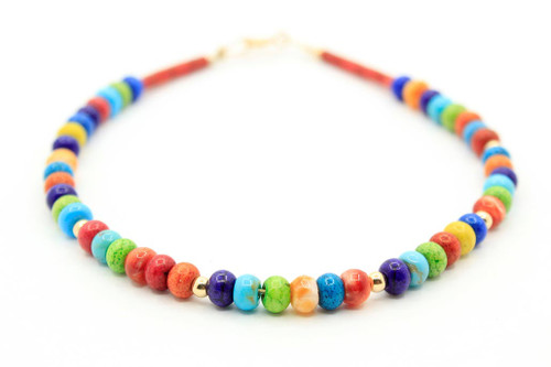 14K Multi-Color Bracelet 042921