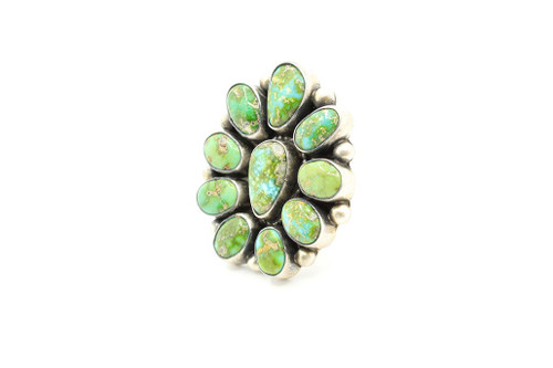 Sonora Turquoise Cluster Ring 070321