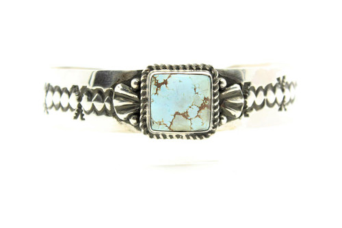 Square Dry Creek Turquoise Cuff Bracelet 111621