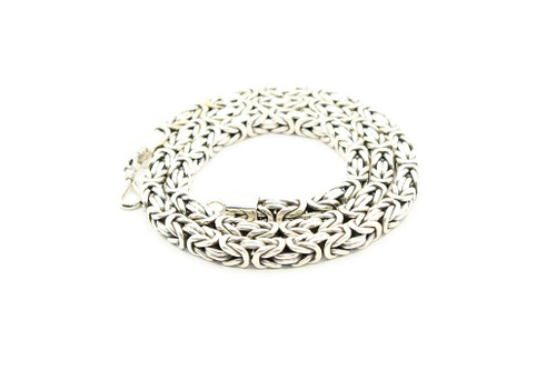 Sterling Silver Byzantine Chain 062022