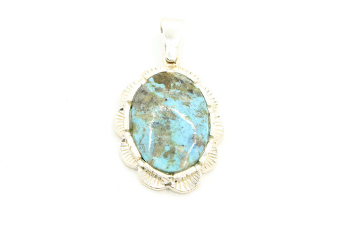 Kingman Turquoise Pendant 100822 Kingman Turquoise Pendant 100822