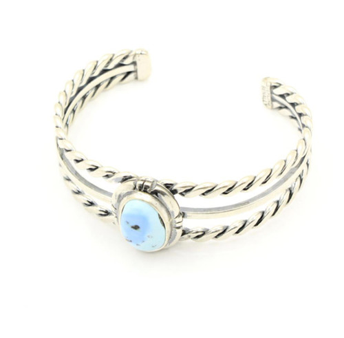 Sterling Silver Golden Hills Rope Cuff Bracelet 010925