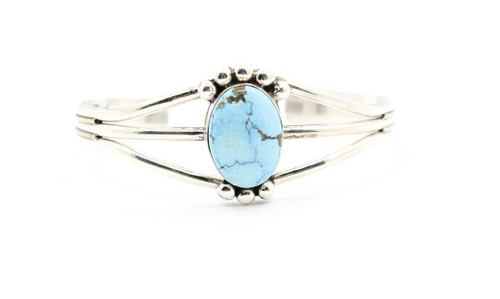 Sterling Silver Turquoise Cuff Bracelet 023125 Sterling Silver Turquoise Cuff Bracelet 023125