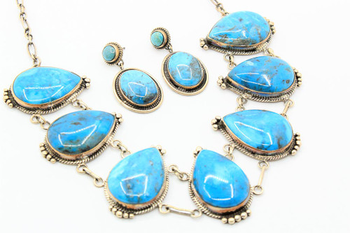 Buy Zaveri Pearls Turquoise Blue Stones Jewellery Set-ZPFK14707 Online At  Best Price @ Tata CLiQ