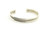 Thin sterling silver cuff bracelet 40620
