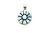 Cluster Golden Hills Turquoise Pendant 31920