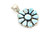 Cluster Golden Hills Turquoise Pendant 31920