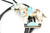 Zuni Horse Bolo Tie 42120 Zuni Horse Bolo Tie 42120