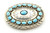Kingman Turquoise Belt Buckle 42420