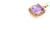 14K Rose Gold Amethyst and Garnet Pendant 42320